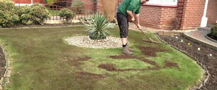 Topdressing – Sådan reparerer du din græsplæne